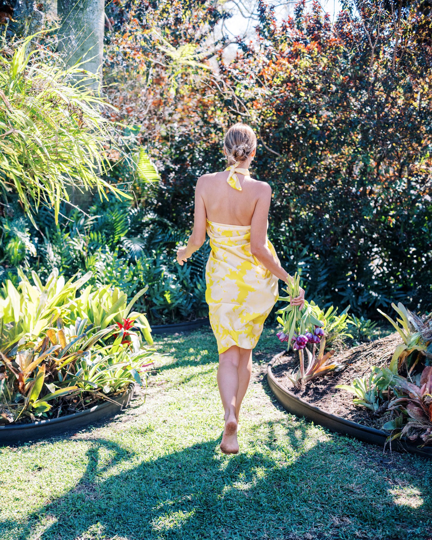 neon yellow wrap dress Neon Yellow Rhinestone Off Shoulder Cut Out Seamless Dress